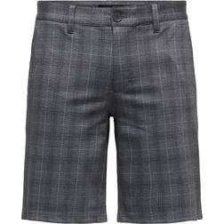 Only & Sons – Svarta jerseyshorts-Svart/a