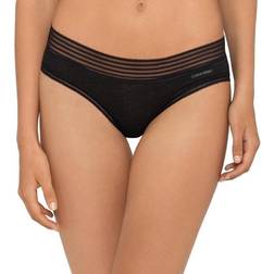 Calvin Klein Ultra Soft Modal Hipster - Black