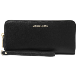 Michael Kors Leather Continental Wristlet