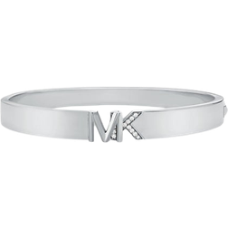 Michael Kors Monogram Bangle - Silver/Transparent