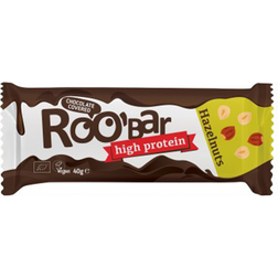 ROOBAR Proteinbar hasselnöt med chokladöverdrag 40 g 16-pack