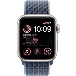 Apple Watch SE 2022 Cellular 40mm Aluminum Case with Sport Loop