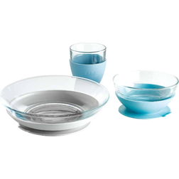 Beaba Glass Suction Baby Feeding Set 3-piece