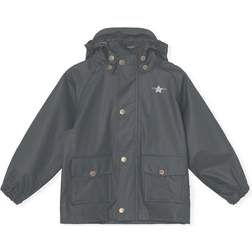 Mini A Ture Julien Rain Jacket - Forged Iron Blue (1223246730 -5810)