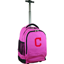 MOJO Pink Cleveland Indians 19'' Premium Wheeled Backpack