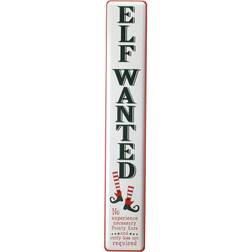 National Tree Company 47 in. Elf Wanted Wall Sign