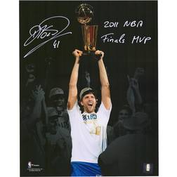 Fanatics Dallas Mavericks Dirk Nowitzki Finals Spotlight Photograph with 2011 NBA Finals MVP