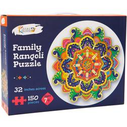 Kulture Khazana Family Rangoli Puzzle 150 Pieces