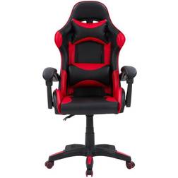 CorLiving Ravagers Gaming Chair - Black/Red