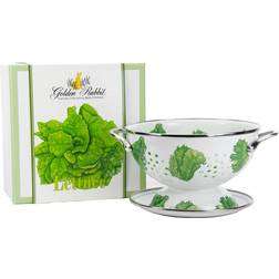 Golden Rabbit Lettuce Garden Colander 9.25"