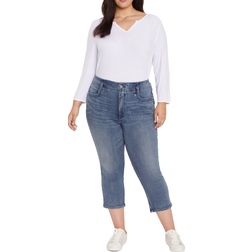NYDJ Ami Skinny Capri Jeans Plus Size