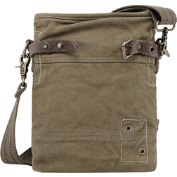 TDS Brand Coastal Zippered Crossbody Messenger Bag