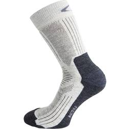 Ulvang Active Wool Socks Unisex - Vanilla/Charcoal Mel