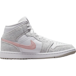 Nike Air Jordan 1 Mid SE W - Light Iron Ore/Atmosphere/White