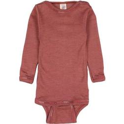 ENGEL Natur Long Sleeved Baby Bodysuit - Copper (709030-52E)