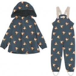 Konges Sløjd Rainy Palme Rainwear Set - Early Bird/Turbulence