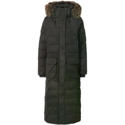 Superdry Microfibre Expedition Longline Parka Coat - Green