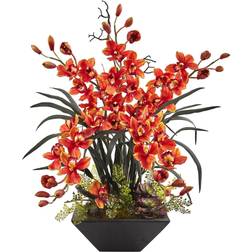Nearly Natural Cymbidium Orchid Silk Artificial Plant