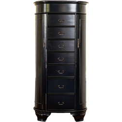 Hives And Honey Daley Jewelry Armoire - Black