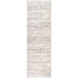 Nuloom Brooke Contemporary Beige, Gray, Blue 30x72"