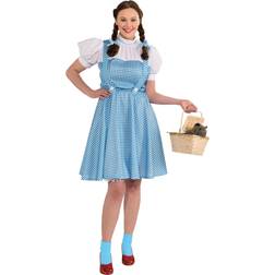Rubies Womens Wizard of Oz Dorothy Dress and Hair Bows Costume