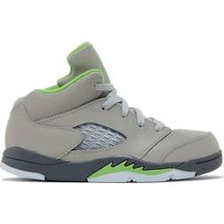 Nike Air Jordan 5 Retro TD - Green Bean Silver/Green Bean-Flint Grey