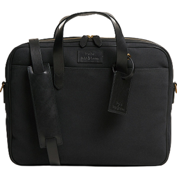 Polo Ralph Lauren Trim Canvas Commuter Business Case - Black