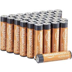 Amazon Basics AAA High-Performance Alkaline Batteries 36-pack