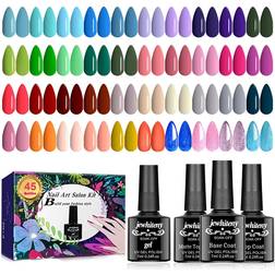 Jewhiteny Nail Art Salon Kit 45-pack