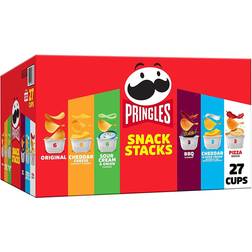 Pringles Snack Stack Multipacks 6 Crisp Flavors 19.6oz 27