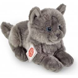 Hermann Teddy Cat Lying Down 20cm