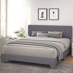 Allewie Bed Frame with Adjustable Headboard