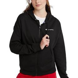 Champion Powerblend Fleece Full Zip Hoodie - Black