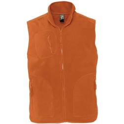 Sols Norway Unisex Anti-Pill Fleece Bodywarmer - Orange