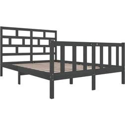 vidaXL Bed Frame Solid Pine 69.5cm Bettrahmen 150x200cm