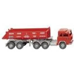 Wiking Magirus Deutz Rear Tipper Box Semi Trailer 235 D Europe Asia Test Drive 1:87