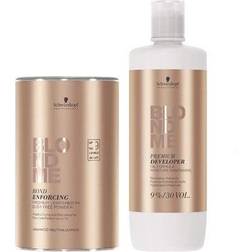 Schwarzkopf BlondMe Premium Lightener 9+ & Developer 9%/ DUO