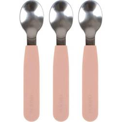 Filibabba Silicone Spoons 3-pack Peach