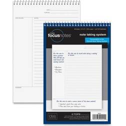 TopsÂ FocusNotesÂ Steno Pad, 6" x 9" White, 80 Sheets/Pad (90222) White