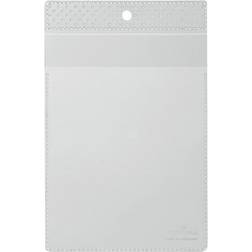 Durable Colourless Display Pockets A6 10pcs