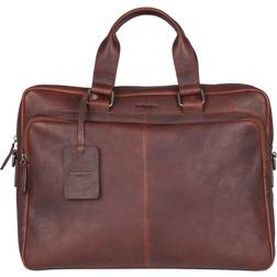 Burkely Antique Avery Workbag 15.6" laptop bag -Brown