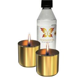 Tenderflame Lilly 8 2 pak guld Bordklokke