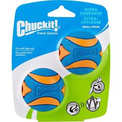 Chuckit! Chuckit! Ultra Squeaker Ball Tough Dog Toy, 2
