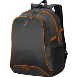 Shugon Osaka Basic Backpack Bag (30 Litre) BlackOrange Black/Orange
