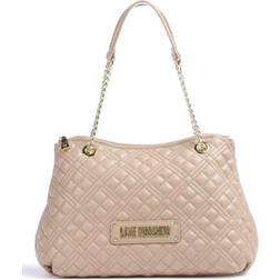 Love Moschino Borsa Quilted Bag - Pu Taupe