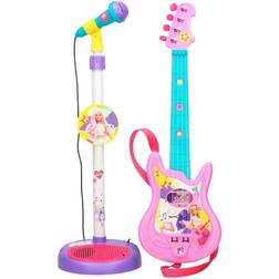 Barbie Musical Toy Microphone Baby Guitar