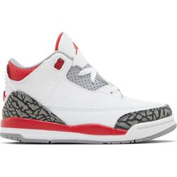 Nike Air Jordan 3 Retro TD - White/Fire Red/Black/Cement Grey