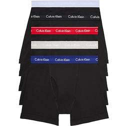 Calvin Klein Cotton Classic Fit Boxer Brief 5-pack - Black/Multi