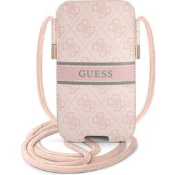 Guess Pouch 4G Logo Medium Lyserød