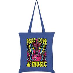 Grindstore Peace, Love & Music Tote Bag